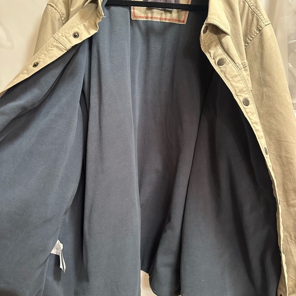 Eddie Bauer Fleece Lined Snap-Up Shacket - Picture 5 of 6